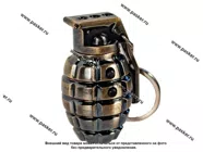 Брелок Фонарик 2 светодиода + лазер в виде Гранаты|Код 75686