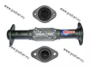 Труба промежуточная 2108-10 и мод. ФОБОС вместо катализатора с гофрой 7569|Код 7569