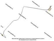 Тормозная трубка 2123 Chevy Niva к правому переднему тормозу ABS БИЗНЕСПРИОРИТЕТ|Код 75791