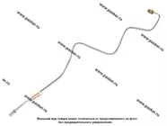 Тормозная трубка 2123 Chevy Niva первичного контура ГТЦ БИЗНЕСПРИОРИТЕТ|Код 75798