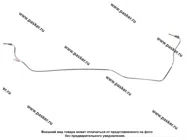 Тормозная трубка LADA Largus вторичного контура от ГТЦ к ABS БИЗНЕСПРИОРИТЕТ|Код 75801