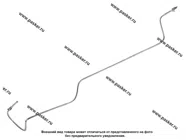 Тормозная трубка LADA Largus первичного контура от ГТЦ к ABS БИЗНЕСПРИОРИТЕТ|Код 75808
