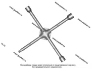 Ключ баллонный крестовой 17x19x21x1/2 под квадрат усиленный KRAFT 700561|Код 75836