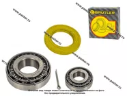 Подшипник ступицы Газель Соболь BAUTLER передней 7305/7307 с сальником шплинт BTL-K406|Код 76032