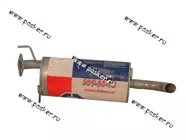 Глушитель Kia Spectra ФОБОС DX52/53 сталь DX52/53 алюмокремнивое покрытие AS120 7655|Код 7655