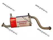 Глушитель Hyundai Porter ФОБОС средняя часть бочка 7667|Код 7667