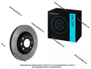 Диск тормозной Daewoo Nexia 95- Lanos 02- Opel Astra F 91-98 LECAR передний LECAR000096502 [упаковка 2 шт.]|Код 76828