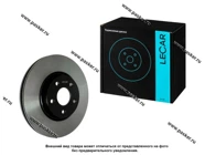 Диск тормозной Ford Mondeo (IV) 07- Galaxy 06-15 S-Max 06-14 LECAR передний LECAR000176502 [упаковка 2 шт.]|Код 76851