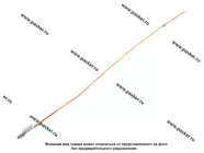 Тормозная трубка медная L-800mm М10x1,25 универсальная|Код 77072