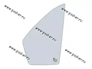 Стекло передней двери 3302 КМК GLASS правое неподвижное GAZS0026|Код 7733