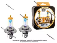 Лампа галоген 12V H4 60/55W P43t MTF Aurum 3000К|Код 77510