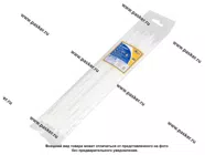 Хомут пластмассовый 3,6х300 ленточный KRAFT 50шт белый 880605|Код 77955