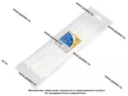 Хомут пластмассовый 4,8х250 ленточный KRAFT 50шт белый 880607|Код 77957