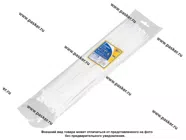 Хомут пластмассовый 4,8х300 ленточный KRAFT 50шт белый 880608|Код 77958