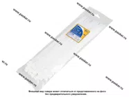 Хомут пластмассовый 7,6х300 ленточный KRAFT 50шт белый 880611|Код 77961