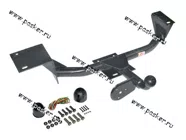 Фаркоп 2110-12 2170 2171 2172 Priora с электрикой жгут 1,5м Россия|Код 7834