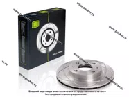 Диск тормозной 2110 2190 Granta TRIALLI R13 передний с канавкой DF 332 [упаковка 2 шт.]|Код 78846