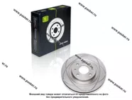 Диск тормозной 2112 1118 Калина 2170 Priora TRIALLI R14 передний с канавкой DF 342 [упаковка 2 шт.]|Код 78849