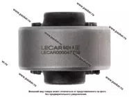 Сайлентблок Opel Meriva I 03-10 переднего нижнего рычага задний LECAR LECAR000047702|Код 79384