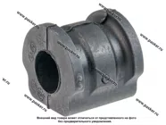 Втулка стабилизатора Audi A1 10-18 VW Polo 01-14 передняя D=18мм LECAR LECAR000536302|Код 79442