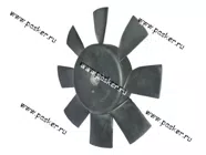 Крыльчатка 2103-12,15,ОКА,2141 электровентилятора 8-ми лопастная|Код 7980