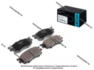 Колодки тормозные Hyundai Accent III 05- Kia Rio II 05- передние сист. Mando LECAR LECAR000202201|Код 79973