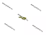 Клемма гнездовая 6,3мм мама с фиксатором|Код 8219