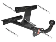 Фаркоп 2114 установка без снятия бампера с электрикой жгут 1,5м Россия|Код 8408