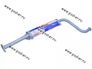 Резонатор 21082 ФОБОС закатной под катализатор 8629|Код 8629