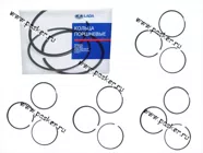 Кольца поршневые 82,4 АвтоВАЗ хром|Код 8789