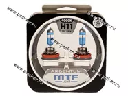 Лампа галоген 12V H11 55W PGJ19-2 MTF Argentum +80%  4000К|Код 8804