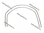 Желобок сточный 2121-213, 21214 левый+правый|Код 9136
