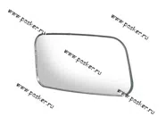 Зеркальный эл-т 2110 Автодеталь правый с рамкой|Код 9182