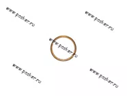 Шайба М24 медная|Код 9658