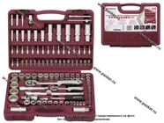 Инструмент THORVIK 108 предметов 1/4-1/2 с 12-ти гранными головками|Код 9681