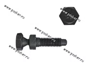 Болт М6х16 крепления замка зажигания 2108 рулевого вала 2101 обламывающийся 2101-3704324-10|Код 9738