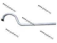 Труба выпускная Волга 3110 с 2001г ФОБОС длинная толстая 9926|Код 9926