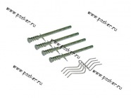 Палец суппорта 2101-07 4шт в сборе|Код 10045