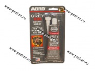 Герметик ABRO 999 85гр силиконовый серый|Код 10061