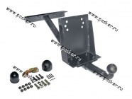 Фаркоп УАЗ-469 Хантер с электрикой жгут 1,5м Россия|Код 10337