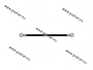 Провод массы 20см 16мм кв в изоляции|Код 10924