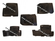 Коврики LADA Largus 5-ти местная с 2012г резиновые Балаково АО БРТ|Код 11059