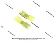 Клемма гнездовая 6,3мм мама Nord YADA луженая полностью изолированная термоусадочная желтая 4,0-6,0м|Код 11088