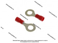 Клемма под болт 6,5мм Nord YADA изолированная красная 0,5-1,5мм|Код 11325