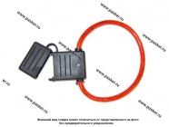 Держатель флажкового предохранителя с крышкой  до 120А MAX W711 сечение провода 4,5мм Nord YADA|Код 11399