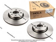 Диск тормозной LADA Largus Vesta X-Ray NISSAN Note HOLA передние HD001 [упаковка 2 шт.]|Код 1142