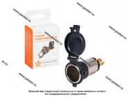 Прикуриватель гнездо дополнительное AIRLINE 120Вт,12В,10А ACS-120-01|Код 11590