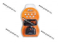 Разветвитель прикуривателя на 2 гнезда + 2 USB AIRLINE витой шнур 2,85м ASP-2U-11|Код 11593