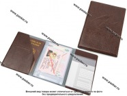 Бумажник водителя ОАД-  2 кожзам 14802|Код 11727