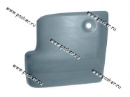 Боковина бампера Газель-фургон с/о задняя правая серая 2705-2804020|Код 11933